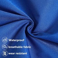 Tela Oxford de Poliéster 600D Impermeable, 100% Poliéster, 80 GSM, Tejido de Punto, para Accesorios, Bolsas, Tiendas de Campaña y Ropa de Trabajo, Venta al Por Mayor
