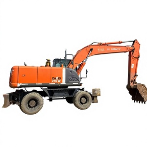 Excavadora Usada Hitachi Zaxis 210w Original de Japón, 21 Toneladas, con Motor, Caja de Cambios y Bomba Isuzu - Buen Rendimiento, en Venta - Product Image 1