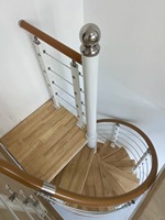 Blh-3 Livraison rapide, acier inoxydable durable, écologique, escalier extérieur en spirale pour appartement, villa, qualité supérieure, usage résidentiel