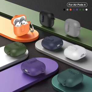 Fundas de Cuero Originales al por Mayor para Auriculares <span class=keywords><strong>Airpods</strong></span> 3 <span class=keywords><strong>2</strong></span> <span class=keywords><strong>Pro</strong></span>, Funda para <span class=keywords><strong>Airpods</strong></span> <span class=keywords><strong>Pro</strong></span> <span class=keywords><strong>2</strong></span> - Product Image 4