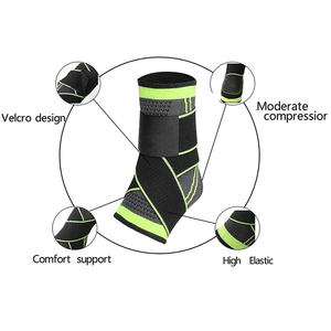 Soporte de Tobillo Deportivo Ajustable al por Mayor, Protector de Compresión para Correr, Fútbol, Baloncesto, Gimnasio, Venda de Compresión - Product Image 5
