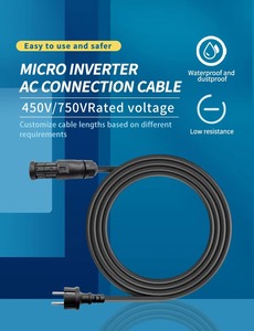 Câble de connexion pour micro-onduleur Deye BC01, câble AC, performances fiables pour les systèmes de micro-onduleurs avec certification de sécurité - Product Image 5
