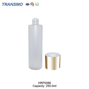 Empty <b>Skin</b> Care Bottle 250ml Clear Frosted Matte Plastic Container clear Serum Water Lotion Bottle Packaging <b>Toner</b> Cleansing - Product Image 6
