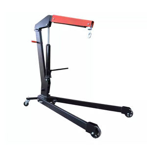 Sanlong derek mesin pengangkat hidrolik manual, pengiriman cepat ponsel 2ton 3ton untuk perbaikan mesin mobil - Product Image 5