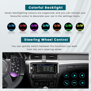 Phổ Xe Stereo Đầy Màu Sắc Đèn Mini 5.2 Inch Màn Hình Cảm Ứng Carplay Bt FM USB Xe MP5 Máy Nghe Nhạc 1 DIN Android Xe Đài Phát Thanh - Product Image 6