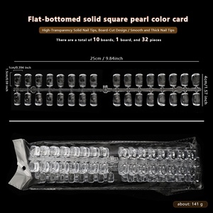 Set da 120/240/320 pz. per unghie: Espositore per smalto gel trasparente a <span class=keywords><strong>colori</strong></span> naturali, tavoletta ovale/quadrata per campionario <span class=keywords><strong>colori</strong></span>, cartella <span class=keywords><strong>colori</strong></span> per nail art - Product Image 4