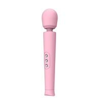 12-Frequenz Diamant-Mikrofon USB Aufladbarer Magic AV Zauberstab Vibrator Massagegerät für Frauen Körper