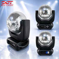 Projecteur à tête mobile avec boule miroir réfléchissante AC100-240V DMX512 CH7 Auto Run Master Slave 7 canaux 50/60Hz pour studio