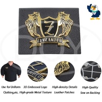 Étiquettes en cuir personnalisés, Logo gaufré noir, plaque gravée, patchs métalliques pour vêtements, pièces