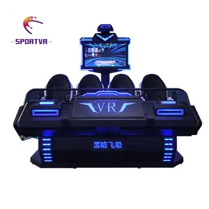 HEROVR Family Entertainment Electric Motion Platform 4 Seats 9D VR Cinema Virtual Reality Game Machine