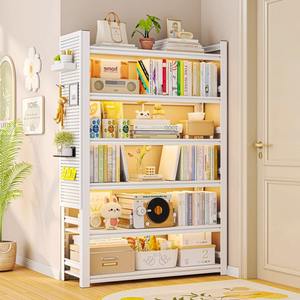 Enen Iyanen Estantería de acero para montar en la pared, estante de almacenamiento multifuncional minimalista rectangular 202411 ZWJ SJDDB - Product Image 5