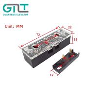 Contact de verrouillage de porte auxiliaire AZ-06 Mitsubishi Thyssen K200 K300 pour ascenseur, pièces détachées et accessoires de porte de palier