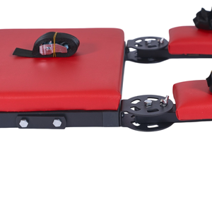 Kit de sujeción con forma humana para SM, con marco para fijar extremidades, esposas, accesorios, herramienta de castigo, para muslos y tobillos, de acero al carbono. Productos en stock. - Product Image 4