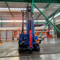 Pile driver solaire photovoltaïque multifonctionnel haute performance pour le forage de pieux, l'extraction de sols molles et le forage DTH dans les roches dures