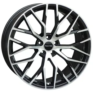 Jantes de voiture Fonyee Original 21 pouces 21x9.5 5x112 CB 66.45 5 trous Huecos Mag Aluminium pour <span class=keywords><strong>Audi</strong></span> VW - Product Image 1