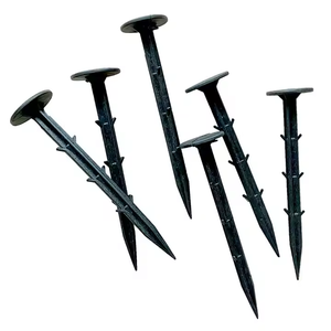 Bán buôn Đen Neo Nail cảnh quan vải nông nghiệp sản phẩm nhựa cho mặt đất che phủ <span class=keywords><strong>mulch</strong></span> phim vải trong vườn - Product Image 5