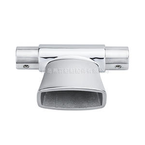 Soportes de Tubo en Forma de T de Acero Inoxidable 316, Conectores de Pasamanos, Marcos de Soporte para Pasamanos de Yates y Cubiertas Marinas - Product Image 3