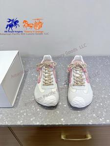 American Popular Style High Quality Genuine Leather Casual Fashion Shoes for <b>Women</b> Patchwork Colorful Design Cushioning <b>Slip</b>-On - Product Image 2