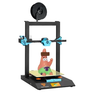 Thuis Zakelijk Gebruik Dual Gear Extruder BLU-5 Koolstofvezel Abs Plastic Hout Pla Petg Filament 3d Objecten 3d Printer Machine