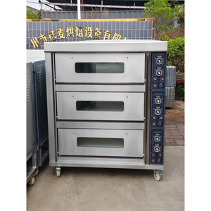 Four à pain électrique à 3 niveaux, idéal pour la cuisson de gâteaux, pizzas, pâtisseries, vente au Maroc, en Italie, aux Philippines - Product Image 1