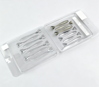 Meilleur emballage personnalisé en blister REACH transparent en PET, coque en clamshell de 1 mm d'épaisseur, numéro de modèle, emballage en plastique pour leurres de pêche