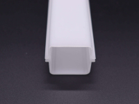 Abat-jour en plastique PC blanc de qualité supérieure, moderne, écologique et léger pour l'éclairage intégré et la décoration