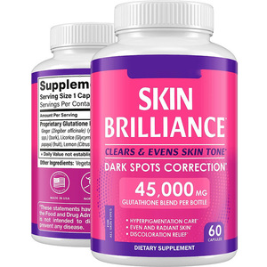 Cápsulas Blanqueadoras de Glutatión Antioxidante de Alta Calidad OEM, Píldoras Blanqueadoras con Vitamina C, Suplementos Antioxidantes Antienvejecimiento - Product Image 1