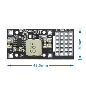 Módulo de reducción de voltaje CC 5A, placa de alimentación para servoaccionamiento de 7V-24V a 5V, DC-DC MP2482 SY8205 - Product Image 2