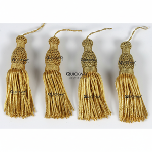 พู่ลวดทองฝรั่งเศสทำมือ สำหรับชุดทางศาสนาและงานตกแต่ง - Product Image 1
