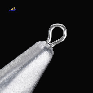 Chì Trọng lượng mạ kẽm câu cá Sinker chì Sinker trọng lượng câu cá sinkers số lượng lớn phụ kiện câu cá - Product Image 4