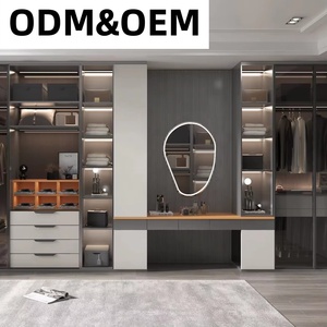 Muebles de Dormitorio y <span class=keywords><strong>Vestidor</strong></span> Abierto Moderno Personalizado para Toda la Casa - Product Image 1