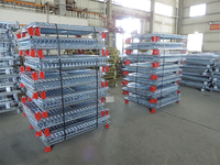 Conteneurs en acier de maille de grande capacité pour durée de vie extérieure d'anti rouille de construction durable de stockage de pièces longue