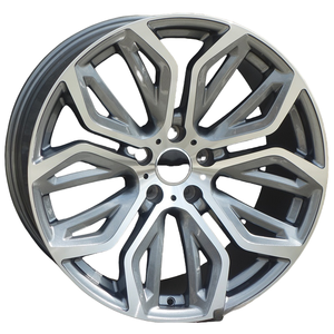Jantes en alliage de 20 pouces pour voiture, jantes en acier, adaptées à la BMW X5 et à la BMW X6, avant et arrière, 5x120, adaptées pour BMW - Product Image 1
