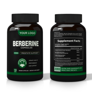 Ausreson Nutrition Suplementos <span class=keywords><strong>Berberine</strong></span> HCL Hydrochloride Sulfate 500 mg 1000Mg <span class=keywords><strong>Berberine</strong></span> Capsules - Product Image 2