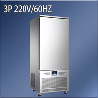 Aumesch 15 Plateaux Congélateur à pression enfichable-40 °C Congélation rapide Dégivrage automatique Convient pour une utilisation commerciale dans la cuisine 3P 220V 60Hz