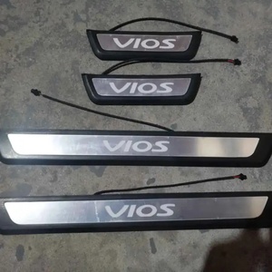 Protector de Umbral de Puerta de Coche de Alta Calidad con LED para Toyota Vios 2014-2017, Venta Caliente de Fábrica China - Product Image 3