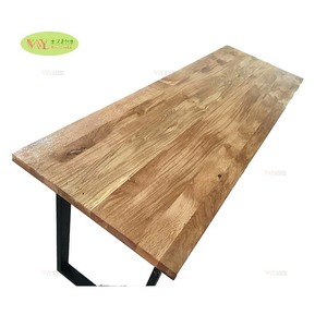 Plateau <span class=keywords><strong>de</strong></span> table en chêne massif <span class=keywords><strong>de</strong></span> qualité industrielle - <span class=keywords><strong>Planche</strong></span> <span class=keywords><strong>de</strong></span> chêne à jointures à languettes pour restaurants, cuisines et plans <span class=keywords><strong>de</strong></span> <span class=keywords><strong>travail</strong></span> - Product Image 1