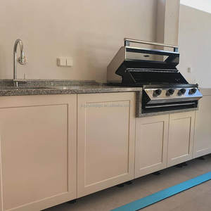 Unités Grilles <span class=keywords><strong>Barbecue</strong></span> Armoire Acier Modulaire Ensemble De Luxe Camping Four Appareils Jardin Île Cadre Cuisine Extérieure Bbq - Product Image 1