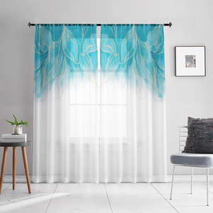 JA di alta qualità Terylene <span class=keywords><strong>tende</strong></span> in tessuto elegante <span class=keywords><strong>camera</strong></span> <span class=keywords><strong>da</strong></span> <span class=keywords><strong>letto</strong></span> decorazione di mobili per il soggiorno migliorando l'estetica - Product Image 2