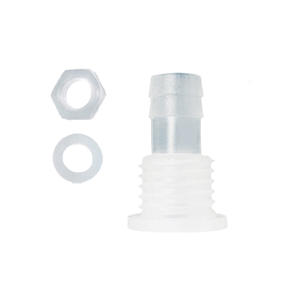 ชุดอุปกรณ์เชื่อมต่อท่อพลาสติกแบบครบชุด 8-M16 พร้อมแผ่นเชื่อมต่อแบบครึ่งทะลุ ตัวลดขนาดตรง แบบเกลียวนอก พร้อมน็อตตีเกลียวแบบ T สำหรับต่อท่อ - Product Image 1