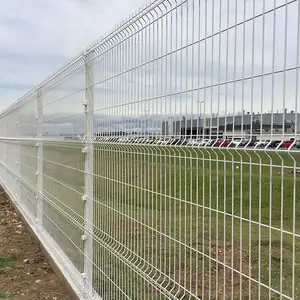 Leadwalking 2X2 Gelaste Gaas Hekwerk Panelen China Goede Prijs 3d Gebogen Gaas Hekwerk Gelast Stalen Hekwerk