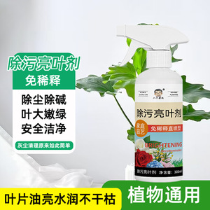 น้ำยาทำความสะอาดใบไม้สูตรเข้มข้น 300 มล. ไม่ต้องเจือจาง สำหรับพืชในร่ม - Product Image 4