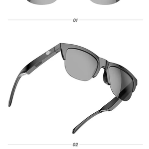 NUOVI Occhiali Intelligenti AI con Fotocamera da 8MP, Video, WIFI, Riduzione del Rumore e Traduzione Linguistica Globale AI - Product Image 3