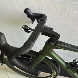 <span class=keywords><strong>Manillar</strong></span> de Bicicleta de Carretera Personalizado, Ligero, <span class=keywords><strong>con</strong></span> Cableado Interno, <span class=keywords><strong>Manillar</strong></span> Integrado de Carbono para Bicicleta de Carretera, Diseño Drop/Aero/Ergonómico - Product Image 2