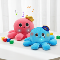 Peluche personnalisée Belinda, poulpe électrique interactif, jouets en peluche en gros pour enfants, peluche personnalisée