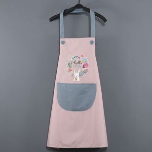Tablier de cuisine imprimé mignon pour femme, imperméable, résistant à l'huile et essuyable, pour la maison et la restauration - Product Image 4