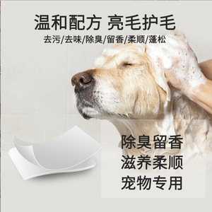 Champú y toallitas de limpieza para mascotas, para gatos y perros, desodorantes, eliminadoras de olores, antibacterianas y antiácaros. - Product Image 3