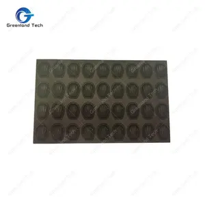 100% 食品级 60x 40厘米 GTP-D36 工业玛德琳蛋糕烘焙模具