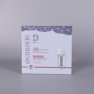 Boîte d'emballage personnalisée en papier spécial pour cosmétiques et soins de la peau, avec doublure en éponge gaufrée, design portable pour crème <span class=keywords><strong>visage</strong></span> et poudre libre - Product Image 2