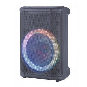 Altavoz profesional para exteriores con luces, altavoz grande de 12 pulgadas, fiesta de <span class=keywords><strong>Dj</strong></span> con micrófono, altavoces portátiles para fiesta - Product Image 1